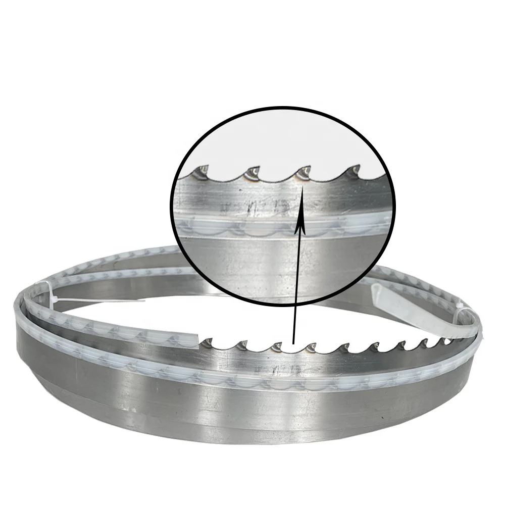 D6A AND Carbide tip blade hardwood woodworking machinery along the bandsaw blade