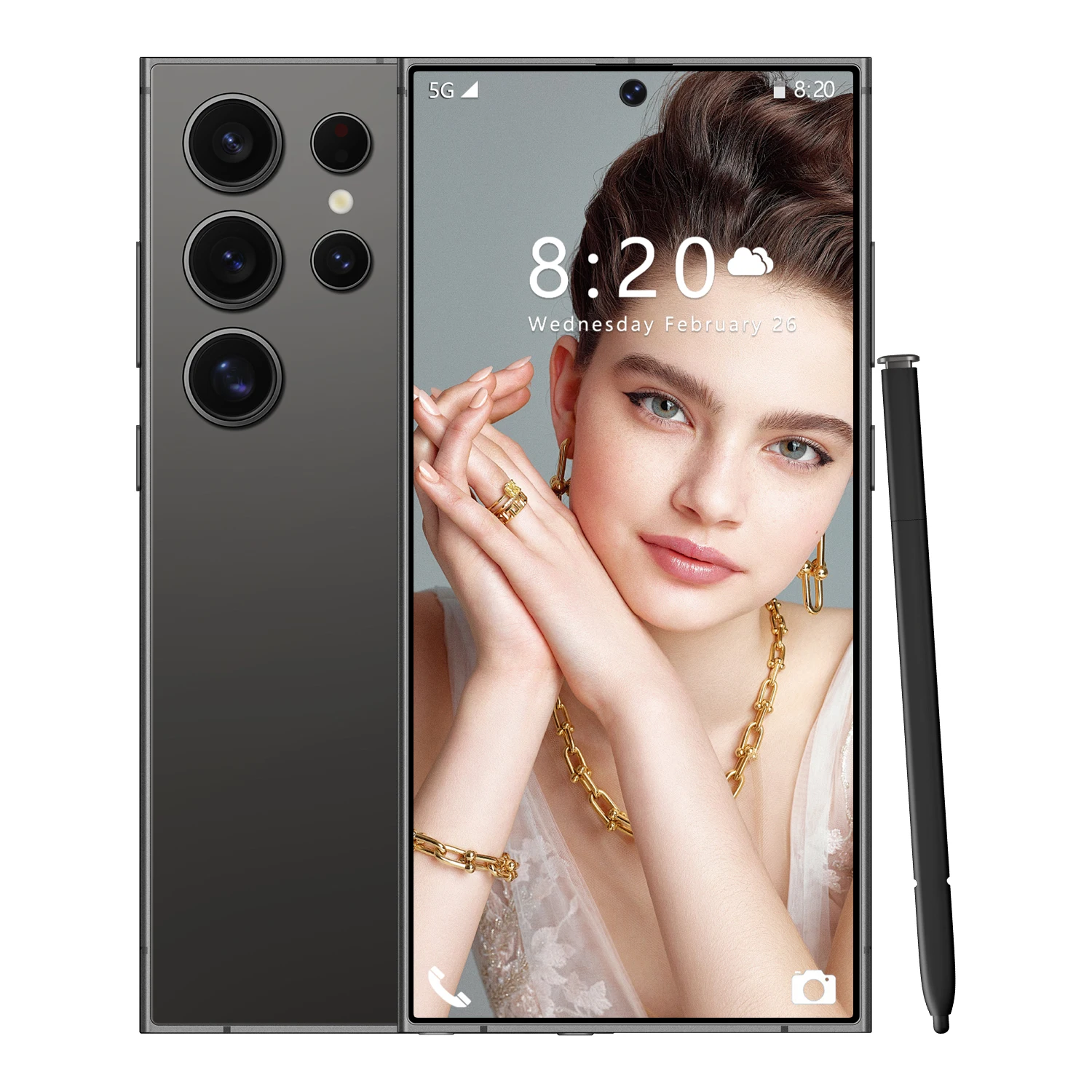 Оригинальный S24 ультра 16 + 1 ТБ клон смартфон 8-ядерный сотовый телефон разблокированный мобильный 6 8 дюймов