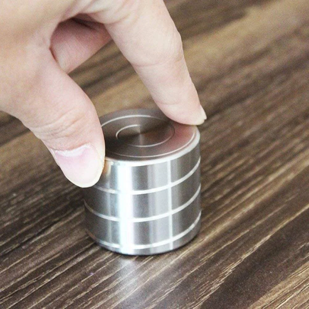 Custom Logo Office Stress Toy Flipos Flips Gyro Fidget Spinner Aluminum Alloy Metal Rotary Desk Toys