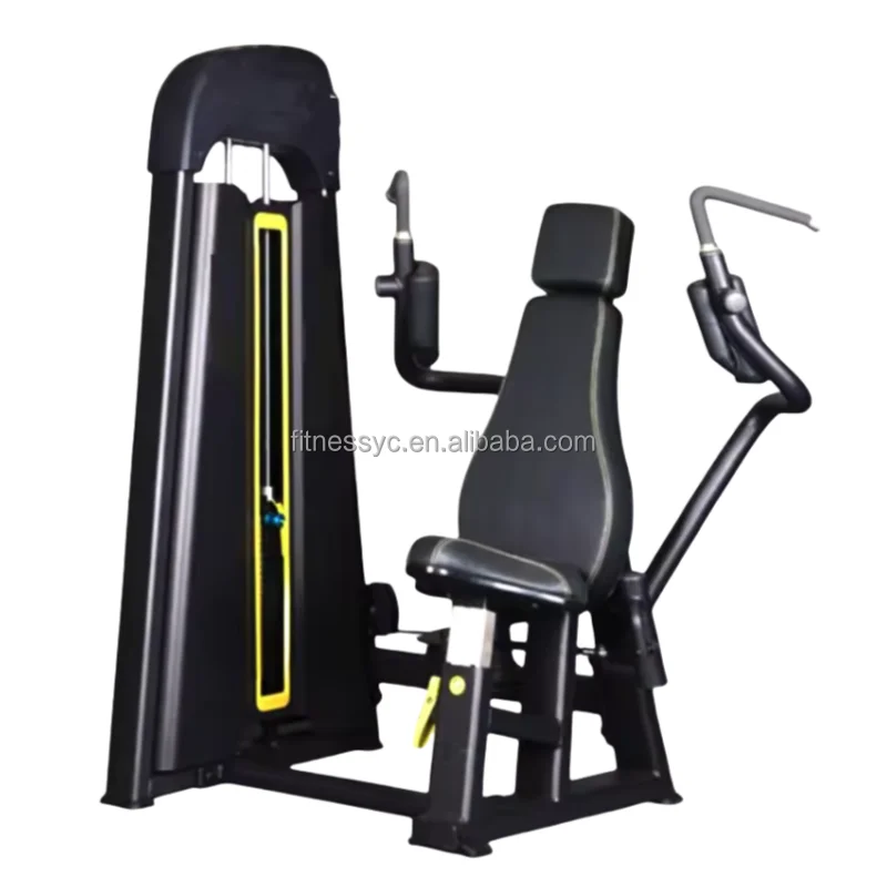 YC-1001 Best Seller Low Pectoral Fly Machine Steel Gym Fitness Equipment Pin Load Selection Machine for Sale
