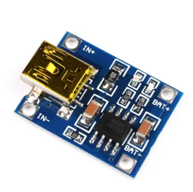 Tp4056 Tc4056 5V 1A Type-c Micro Usb  18650 Lithium Battery Charging Board With Protection Charger Module For Arduino Diy Kit