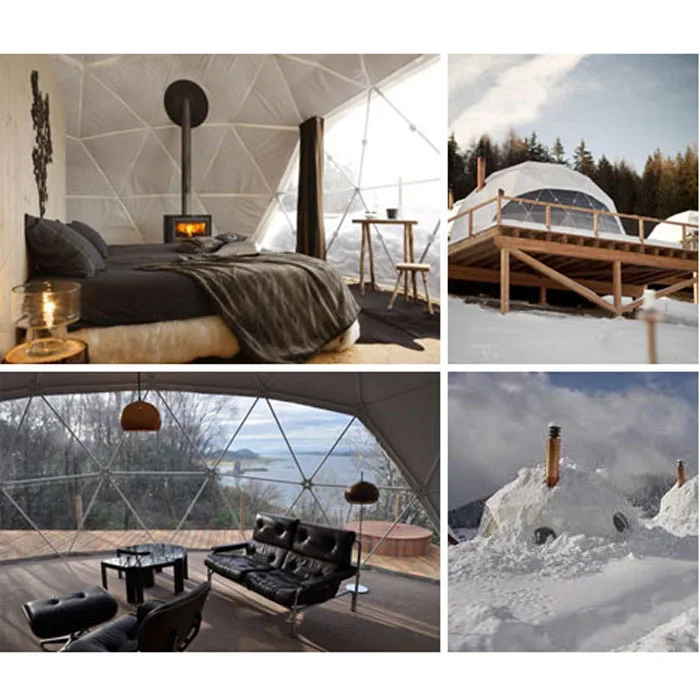 Wholesale products Transparent Geodesic Dome Tent For Garden Igloo