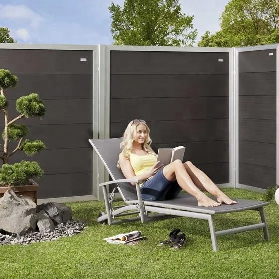 Plastic Composite Manufacturer The Most Popular WPC Wood WPC Fence Wood-plastic Composite Environmental Material Heat Treated