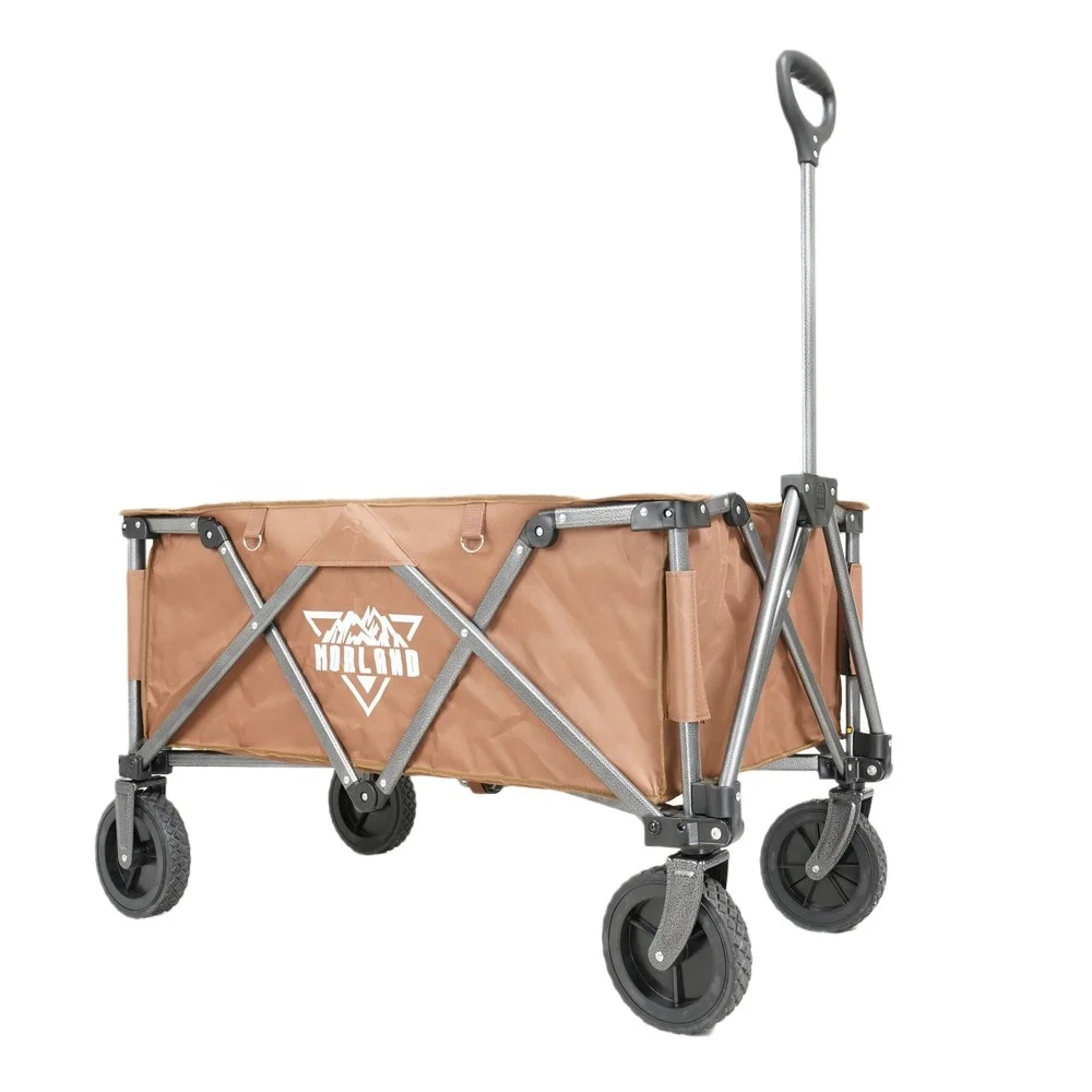 Wholesale folding shopping cart garden cart folding wagon foldable heavy duty