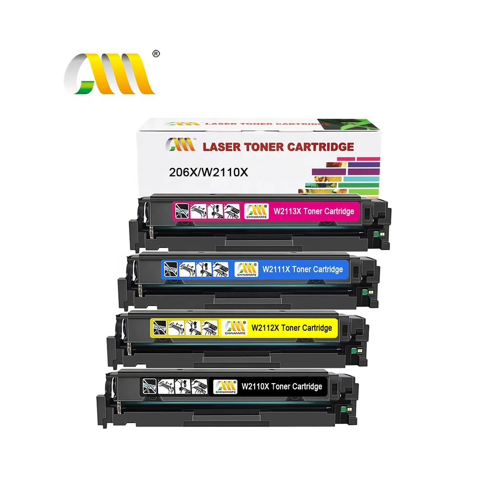 Совместимый картридж с тонером hp 206x оригинальные картриджи hp206x лазерные для принтера HP LaserJet Pro M255dw