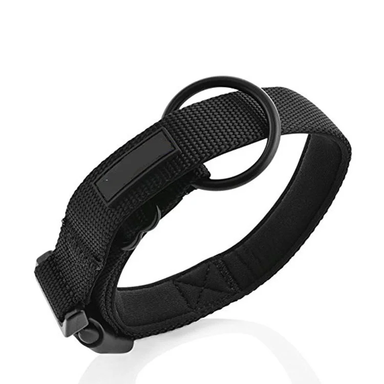 Eco-friendly pet products O-ring style nylon pet dog collar for various dogs