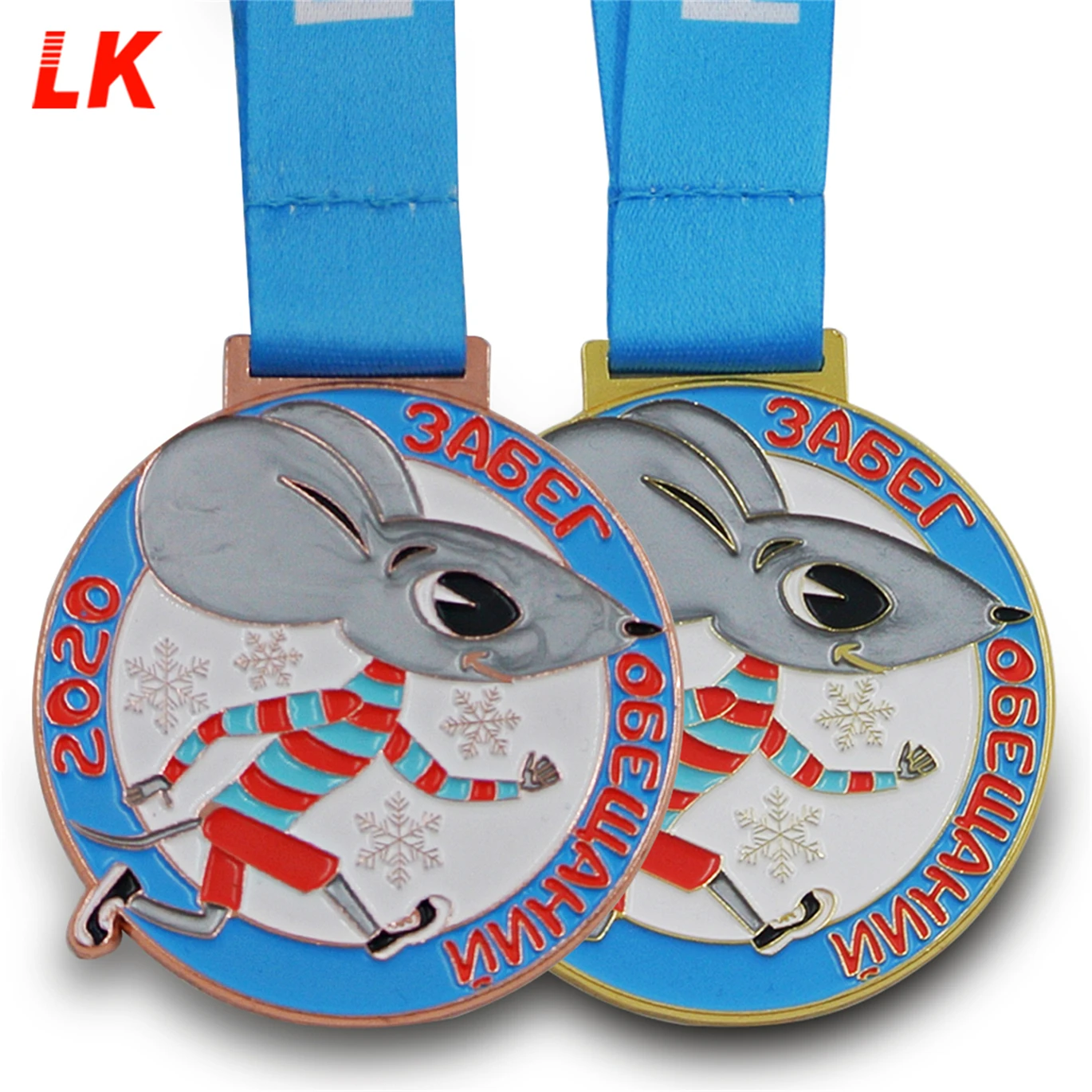 Factory direct custom zinc alloy design maker design your own halloween christmas sock tree santa festival medal