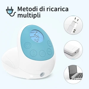 Dual Suction Baby Nursing Breastfeeding Pump Anti-Overflow Hands Free Double Breast Pump Electric