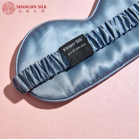 Natural Super Soft 22/25/30 MM 100% Pure Silk Eye Mask With Gift Box