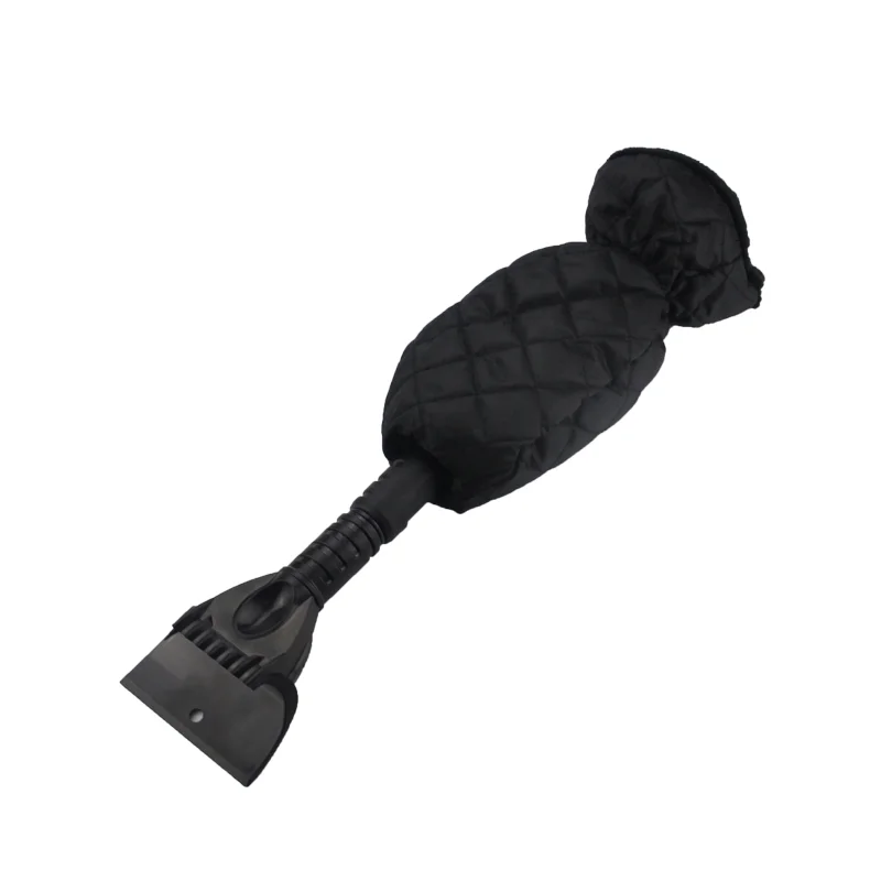 car windshield snow ice shovel with gloves ice shovel