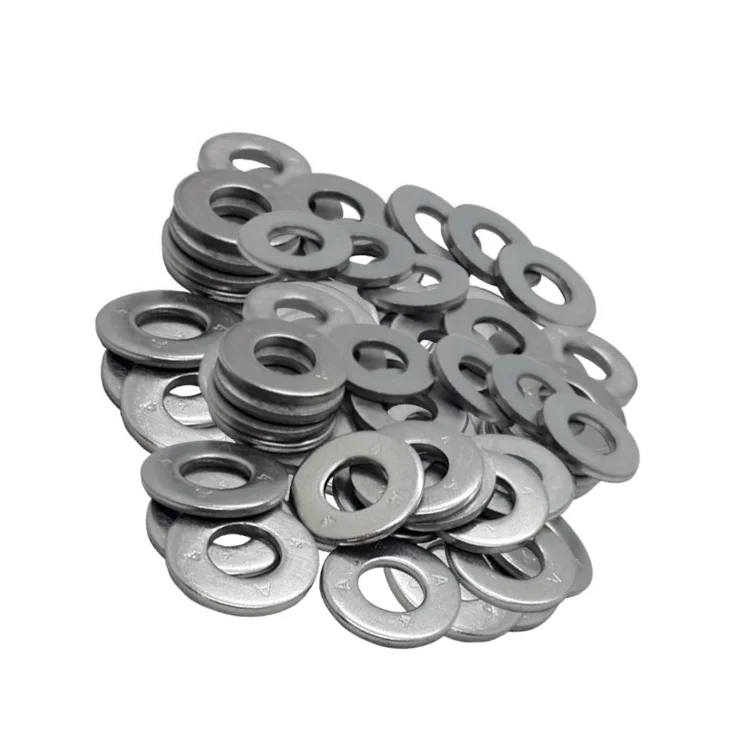 Iso7089 Din125 Gb97.1 A2 A4 High Quality Stainless Steel Wedge Zinc Finish Available Flat Brass Washers