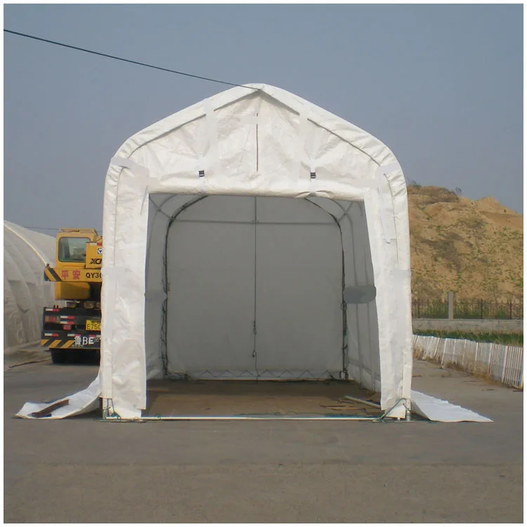 Outdoor waterproof PVC block out shed warehouse storage tent industrial storage shelter for sale