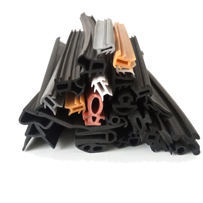 custom oem black soft foam curved rubber silicone epdm extrusion profile extruded sealing strip products