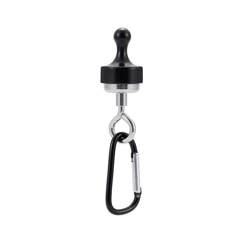 Outdoor Strong Magnetic Hook Camping Light Hanging Ceiling Tent Holder Hook Climbing Buckle Pocket Multitool