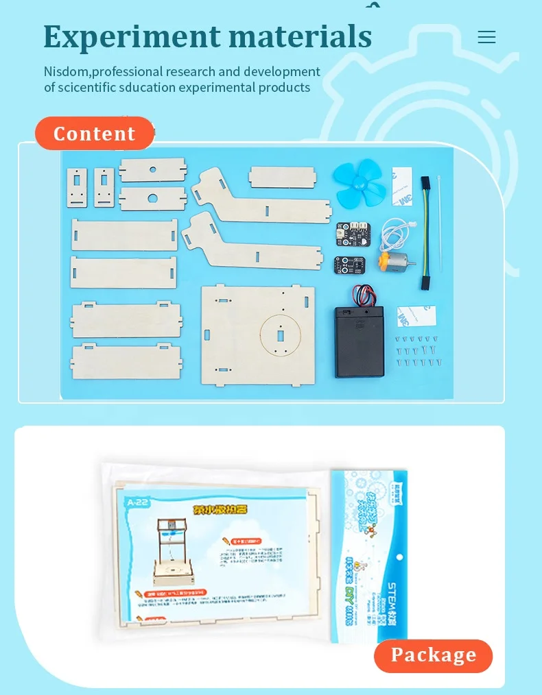 A-22 Tea Cooling Device SEALAND  Fun Physics Experiment Model