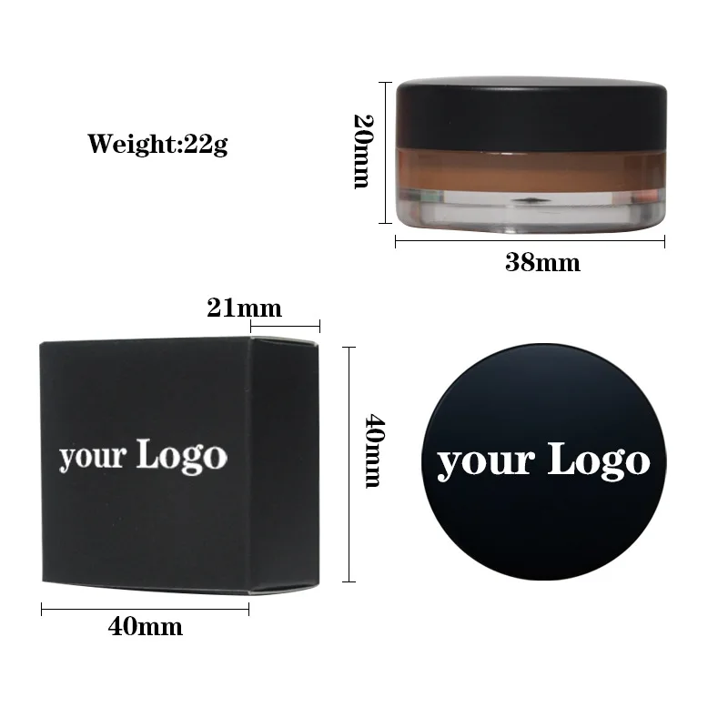 OEM Your Logo 10 Colors Concealer Gel Reduce Dark Spots Blemishes Flawless Full Coverage Color Correcting Concealer