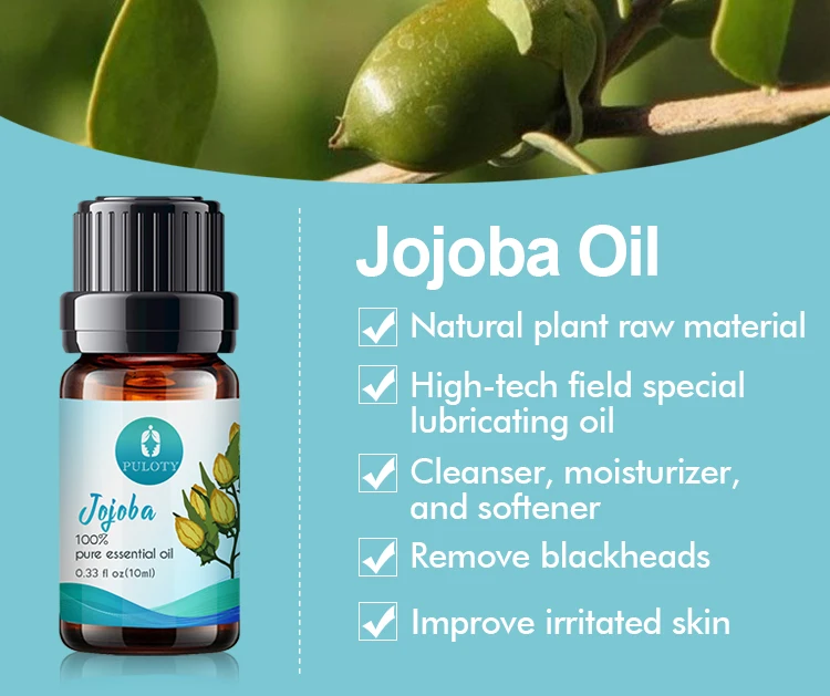 Factory wholesale bulk free sample cold pressed jojoba oil carrier oil private label pure natural organic jojoba oil for hair