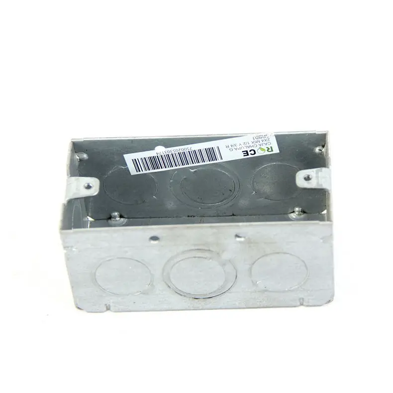 Высококачественная электрическая металлическая распределительная коробка для трубопровода 4x4 4 дюйма по низкой цене