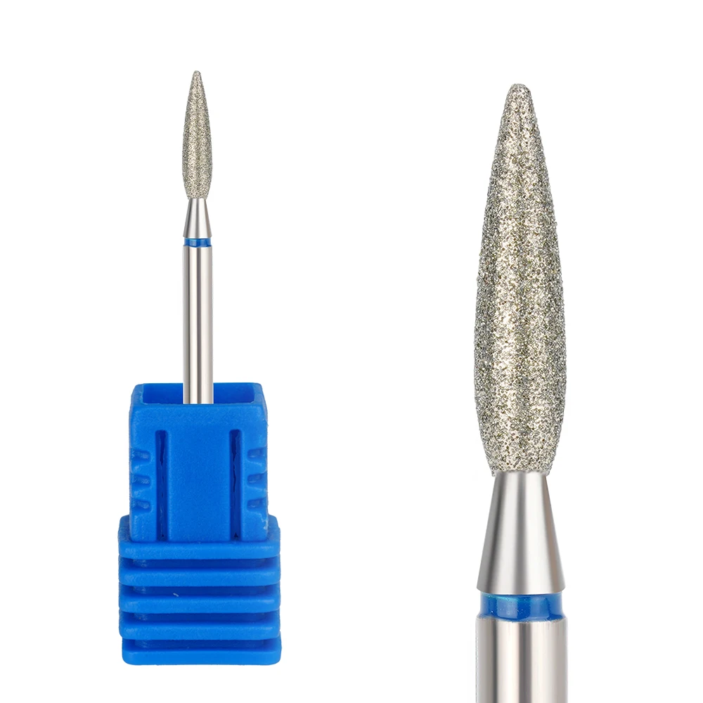 3/23 Diamond Nail Drill Bits Cuticle Clean Milling Cutter Bits For Manicure Diamond Burs Cuticle Clean Nail Drill For  Salon Use