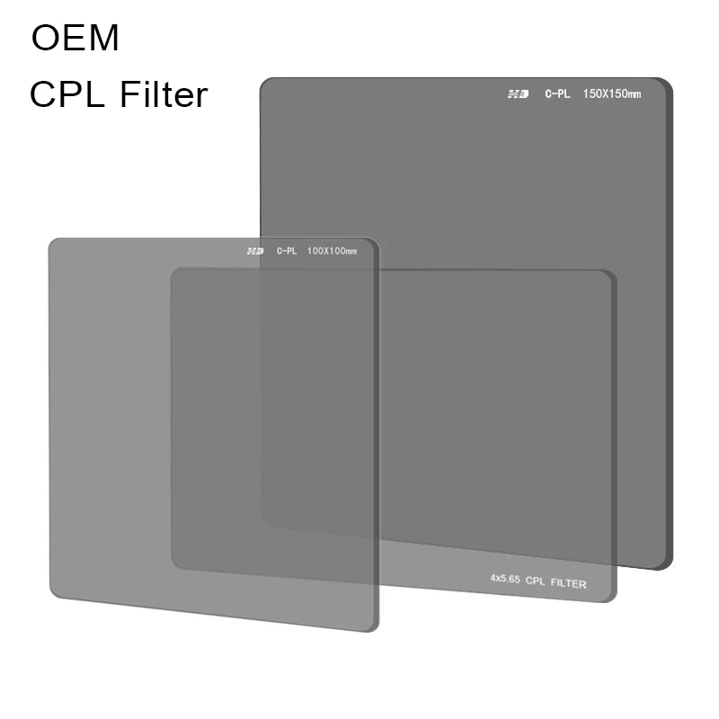 Factory OEM 4*5.65 CPL Camera Filter Professional Cine Filter with polarizing Filter