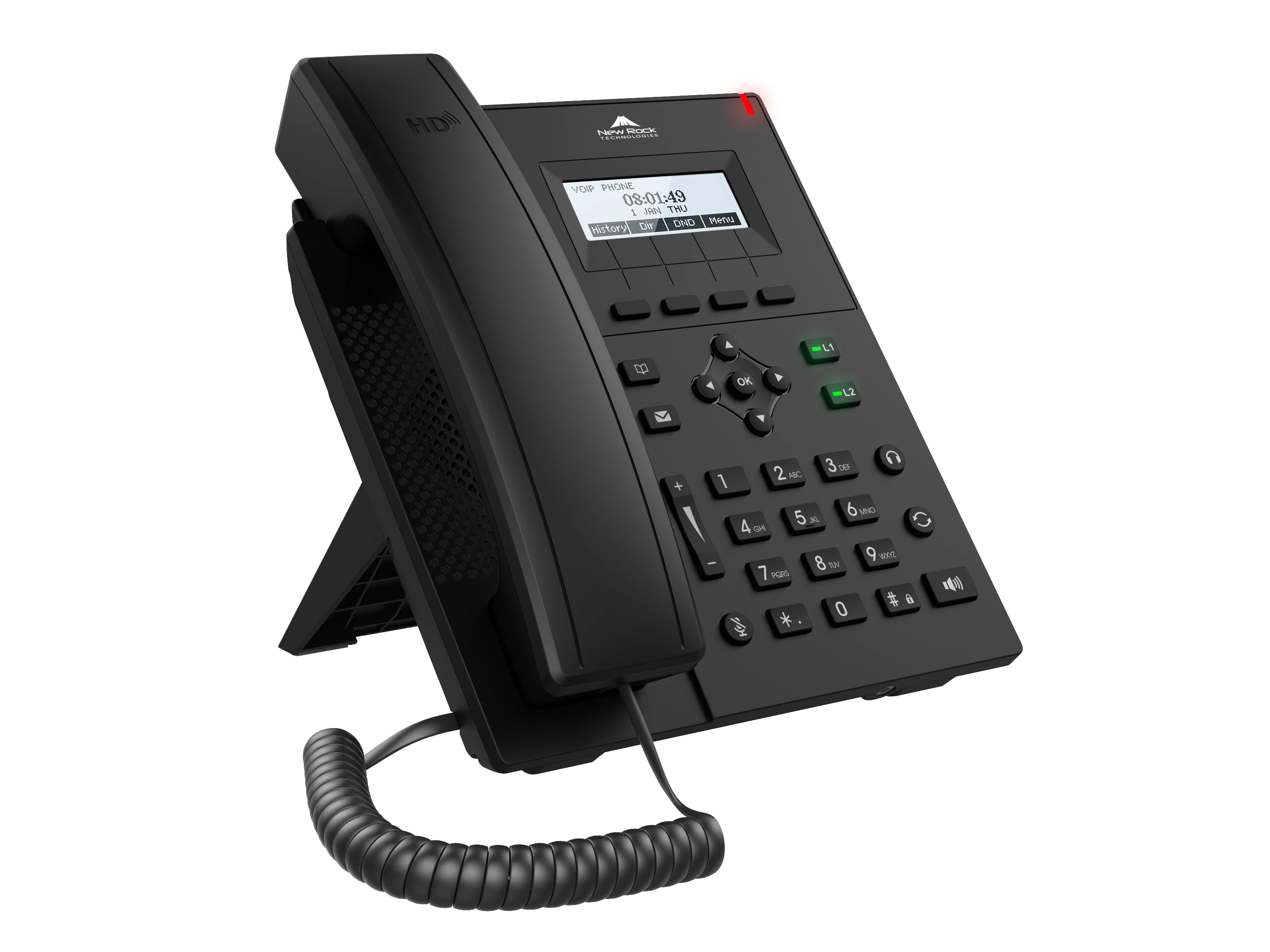 Highly cost effective Entry-Level SIP VOIP Phone 2 Lines 3-Way call X1S