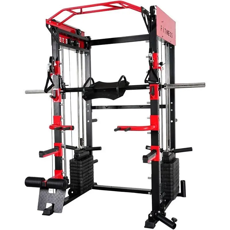 hot sale Multi Function gym equipment machine  and fitness power rack for home