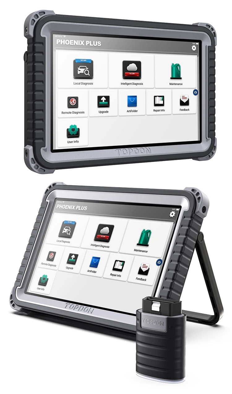 Диагностический сканер obd 2 для всех автомобилей TOPDON Phoenix plus