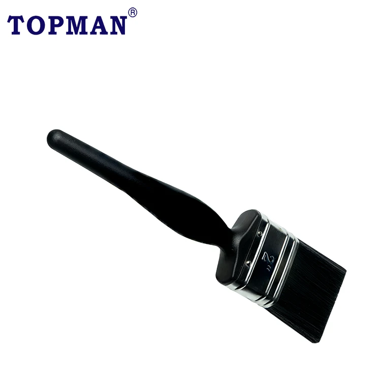 2 inch flat paint brush with plastic handle