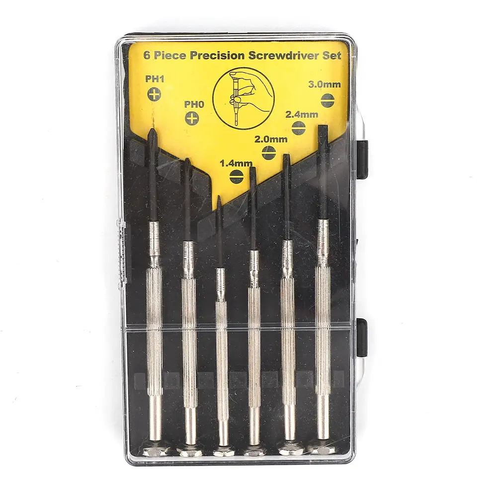 electrical magnetic 6pcs mini precision screwdriver
