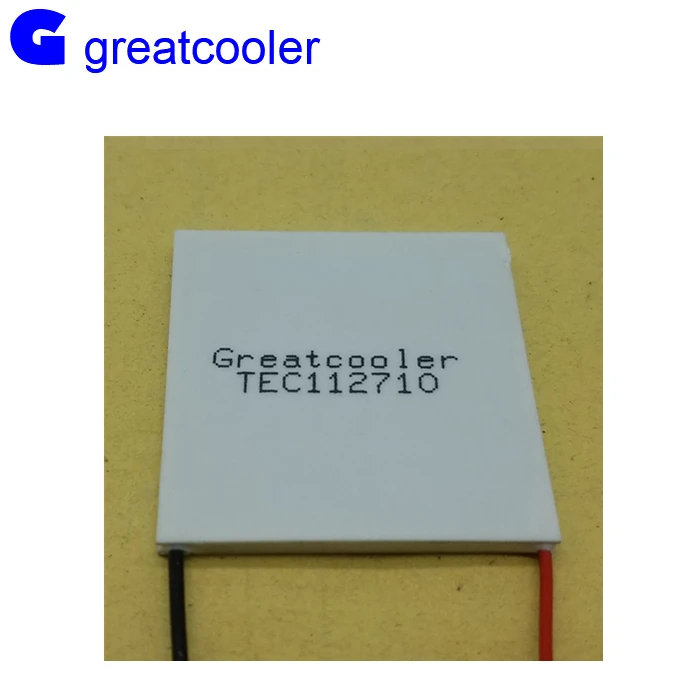 Greatcooler высокой мощности, термоэлектрический полупроводниковый охладитель Пельтье Модуль 40x40 мм TEC1-12710