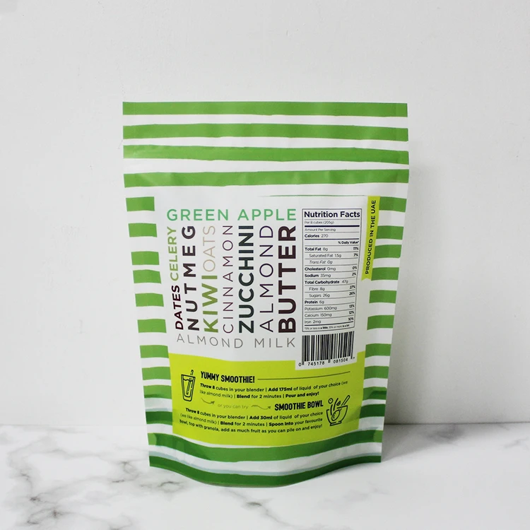 Printed Ziplock Biopolymer Plastic Biodegradable Poly Aluminum Foil Laminated Chocolate Lollipop Nuts Packaging Bags