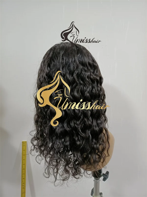 Human Hair Pre Pluck Lace Wig Ponytail Braiding Hair Cuticle Aligned Virgin Hair Brazilian Wig Hand-tied Full Lace Wigs