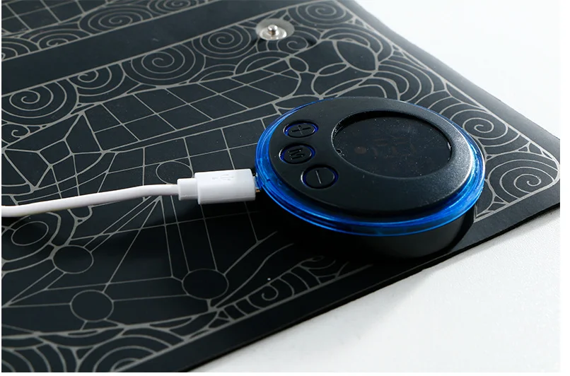 EMS Foot Massager Mat Pad Relax Feet for Home and Office Use Portable Electric Massage Pad