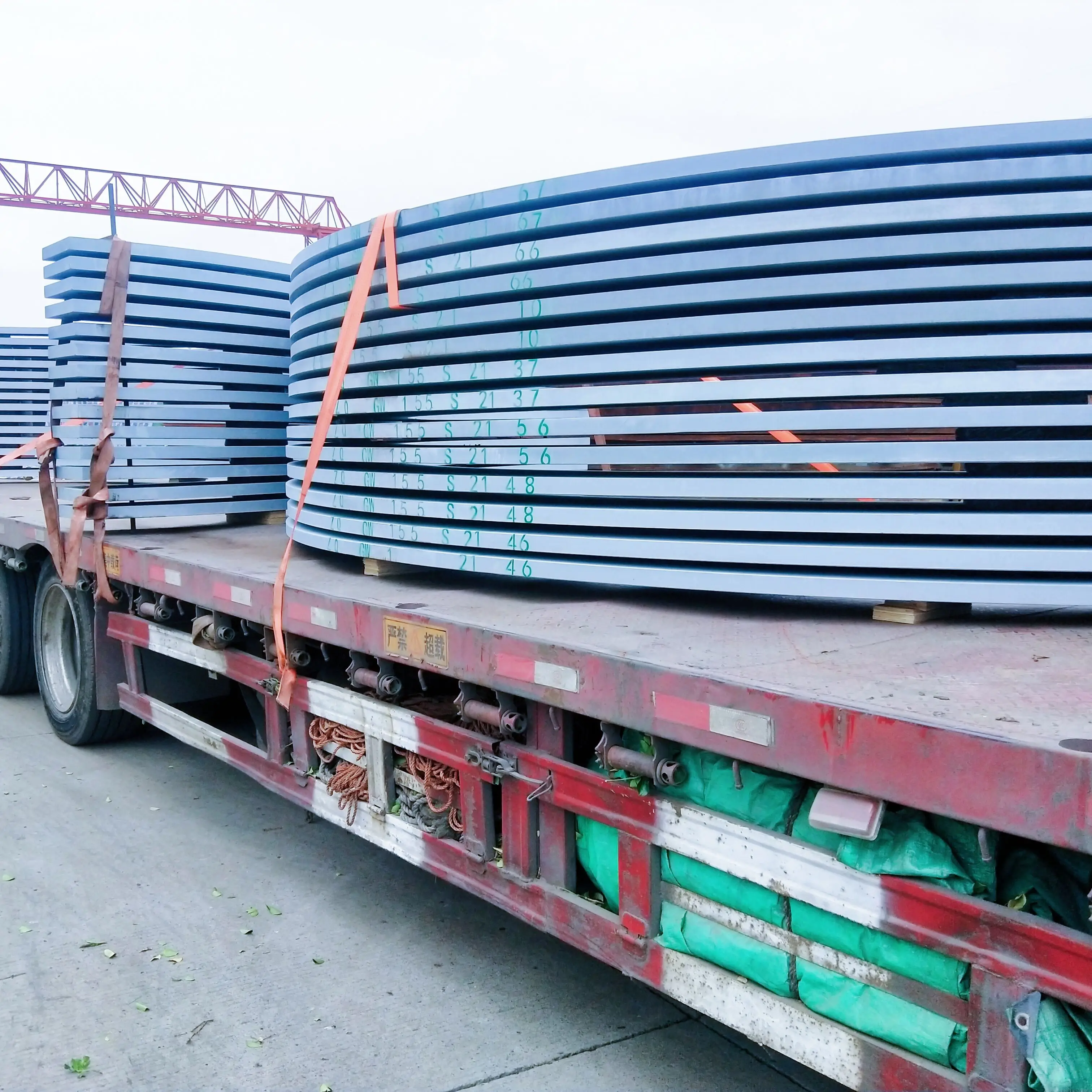 Golden Ocean wind turbine Concrete Anchor I Bolt Flange Fasteners