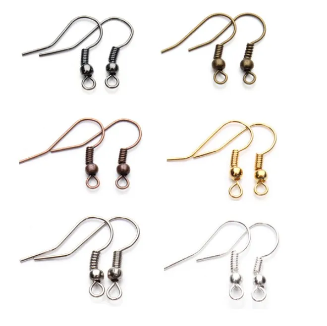 Factory direct sale OEM/ODM stainless steel gold plated earring hooks diy