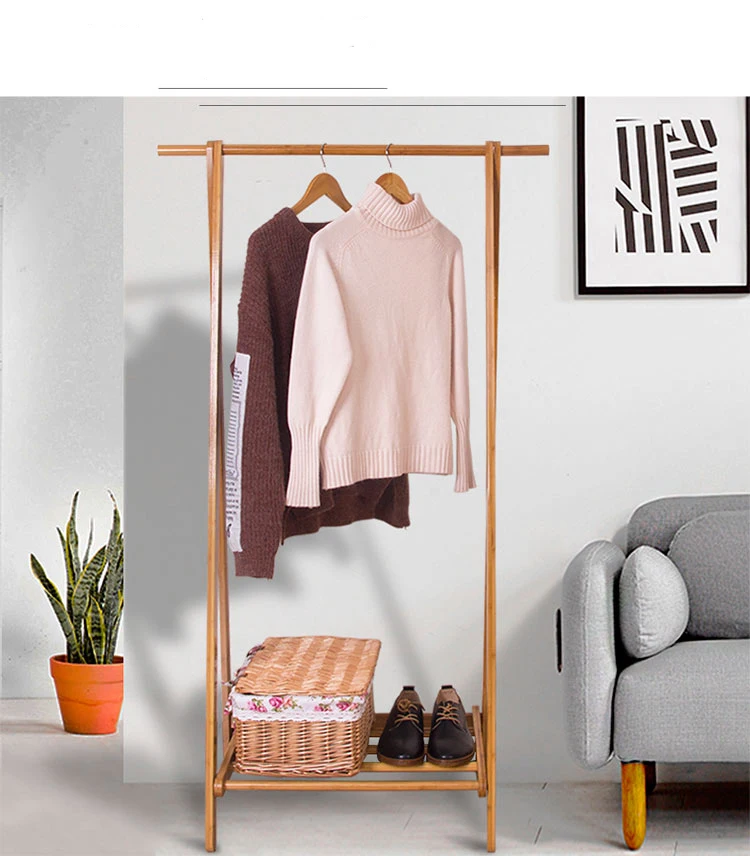 
Dreamve Wood Coat Rack With Shelf Entryway Coat Shoe Rack Bamboo 