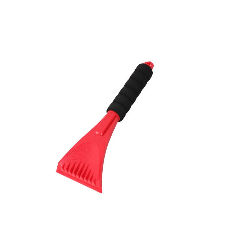 Manufacturer Customized Short Handle Portable Ice Scraper Foam Handle Ice Scraper