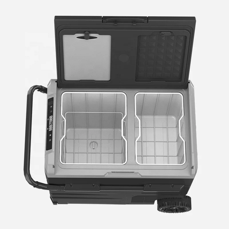 Alpicool 35L автомобильный портативные охлаждающий 12V солнечный холодильник с морозильной камерой управлением помощью