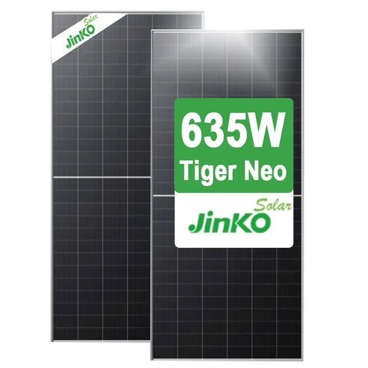 Jinko Tiger Neo N-type 78HL4-(V) 615-635 Watt MONO FACIAL Solar MODULE Solar Panel Price 615 620 625 630 635 Watt