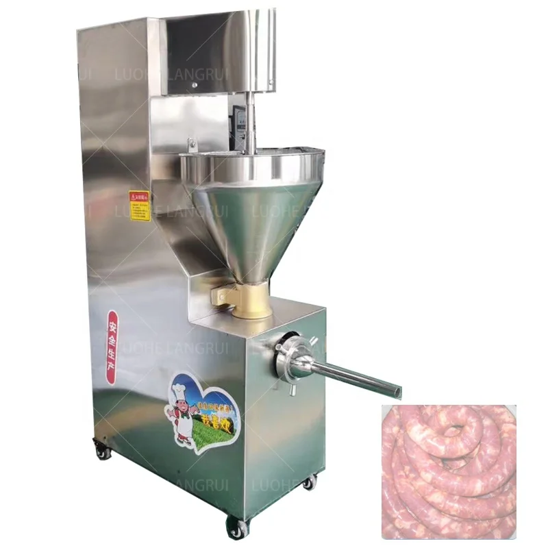 Sausage making machine automatic/ Sausage stuffer machine/ Electrical sausage stuffer