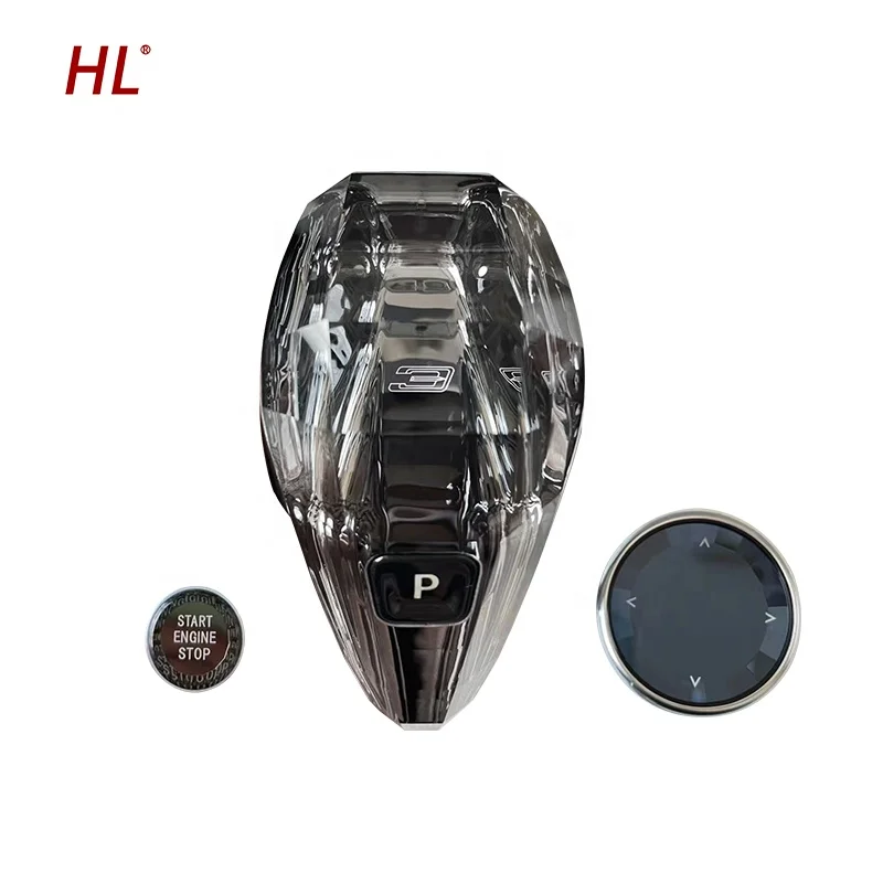 Premium Car Interior Crystal Handle Car Accessories Gear Shift Knob Lever Stick Head Lever Shifter For BMW 3 Series G20 G21 G28