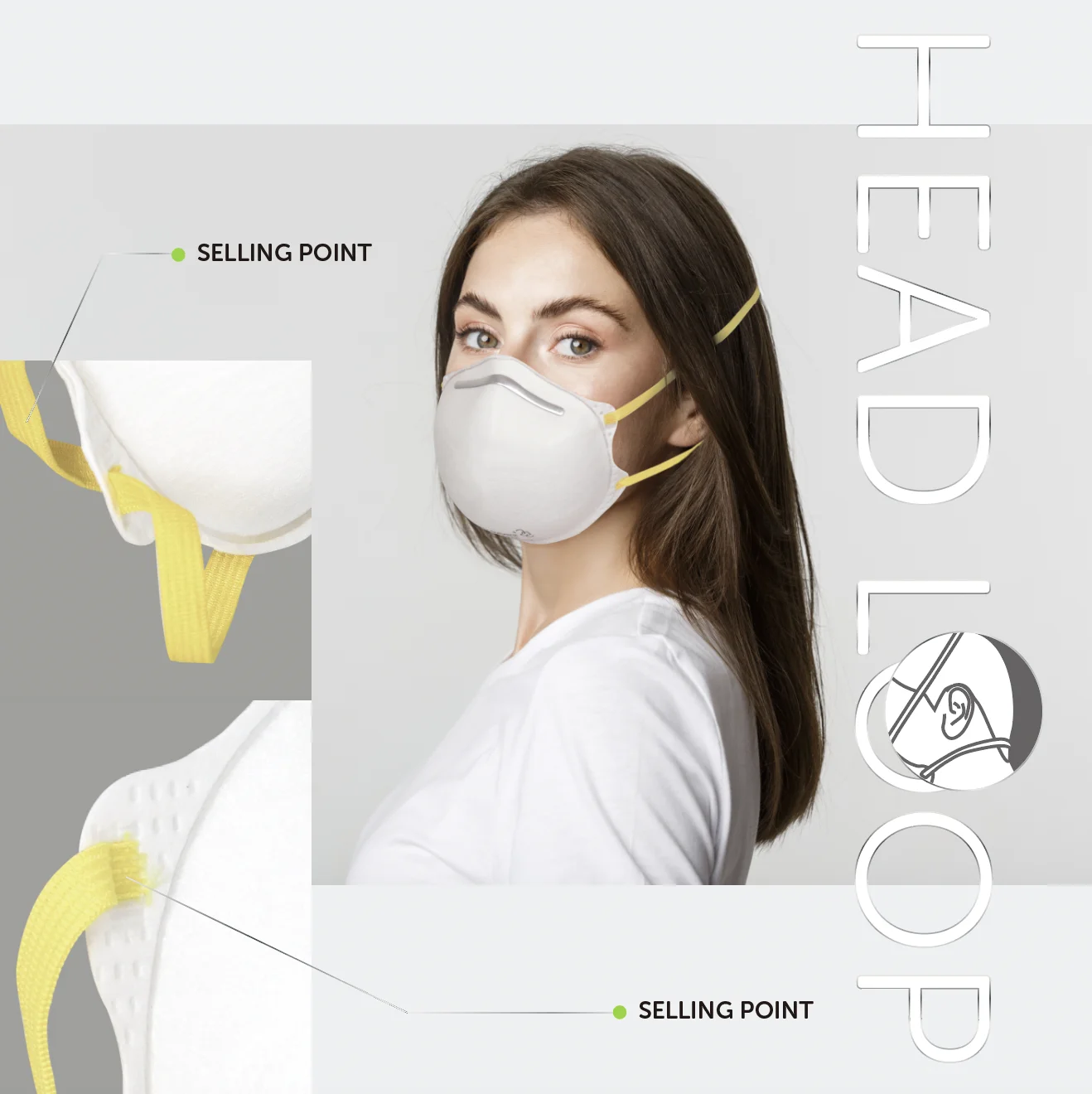 Best Mask N95 Facemask Industrial Safety Mask Anti-dust Face Mask Dust For Dust Protection