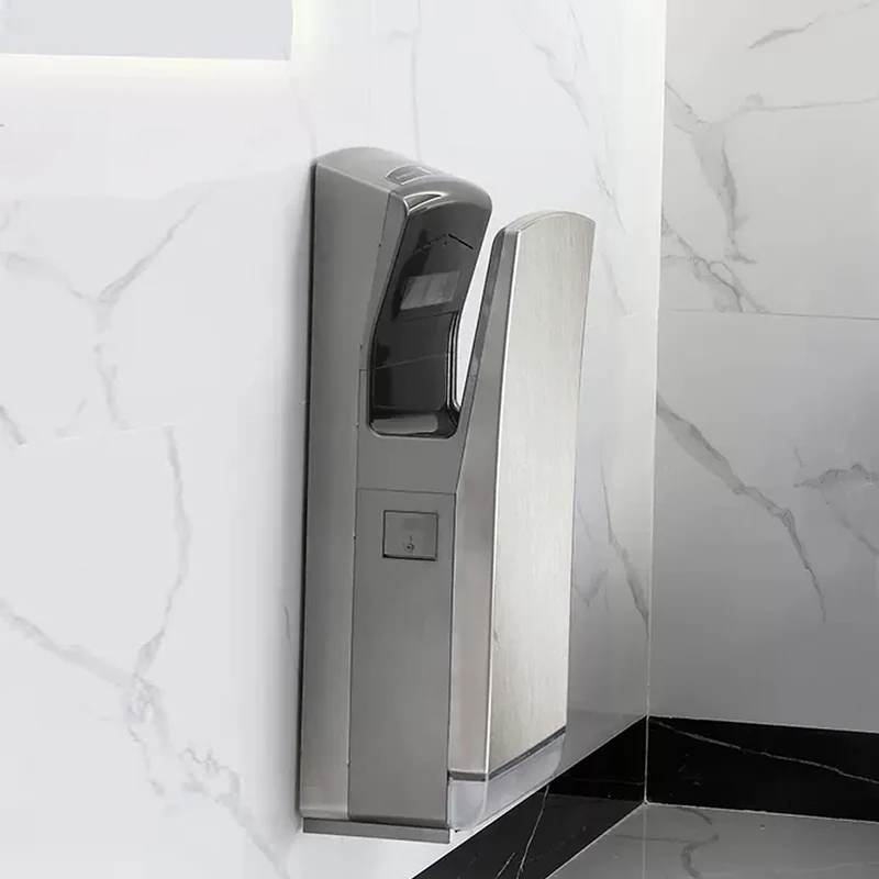 Heavy Duty Commercial Hand Wash Dryer High Speed Automatic Hot Hand Dryer Stainless Steel Jet Hand Dryer