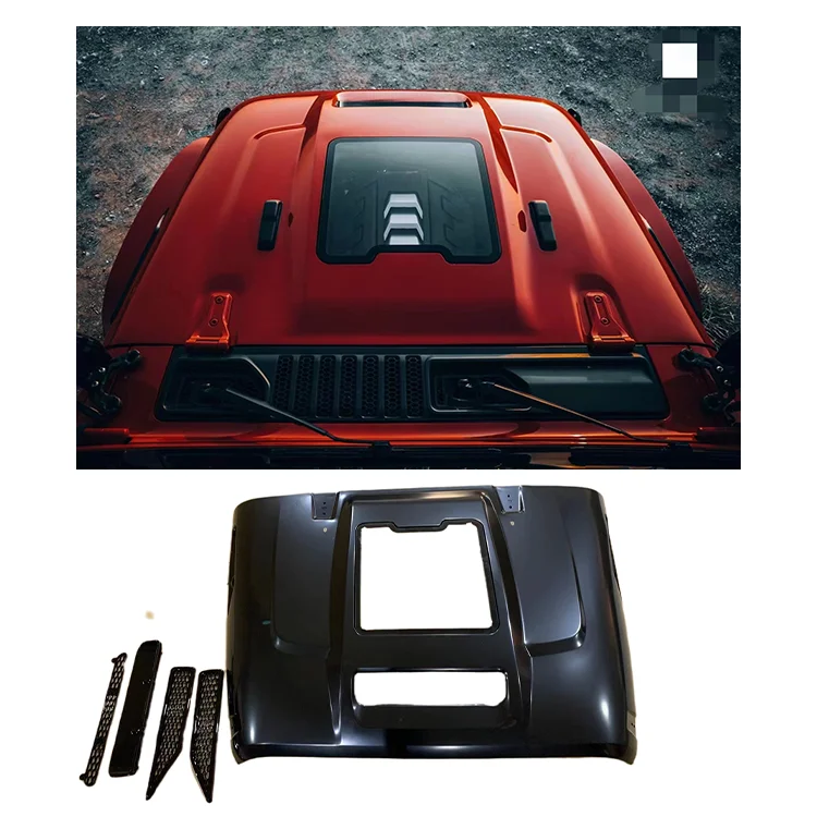 Avenger style engine bonnet Car Offroad 4x4 Auto Accessories Car Hood for Jeep Wrangler JK