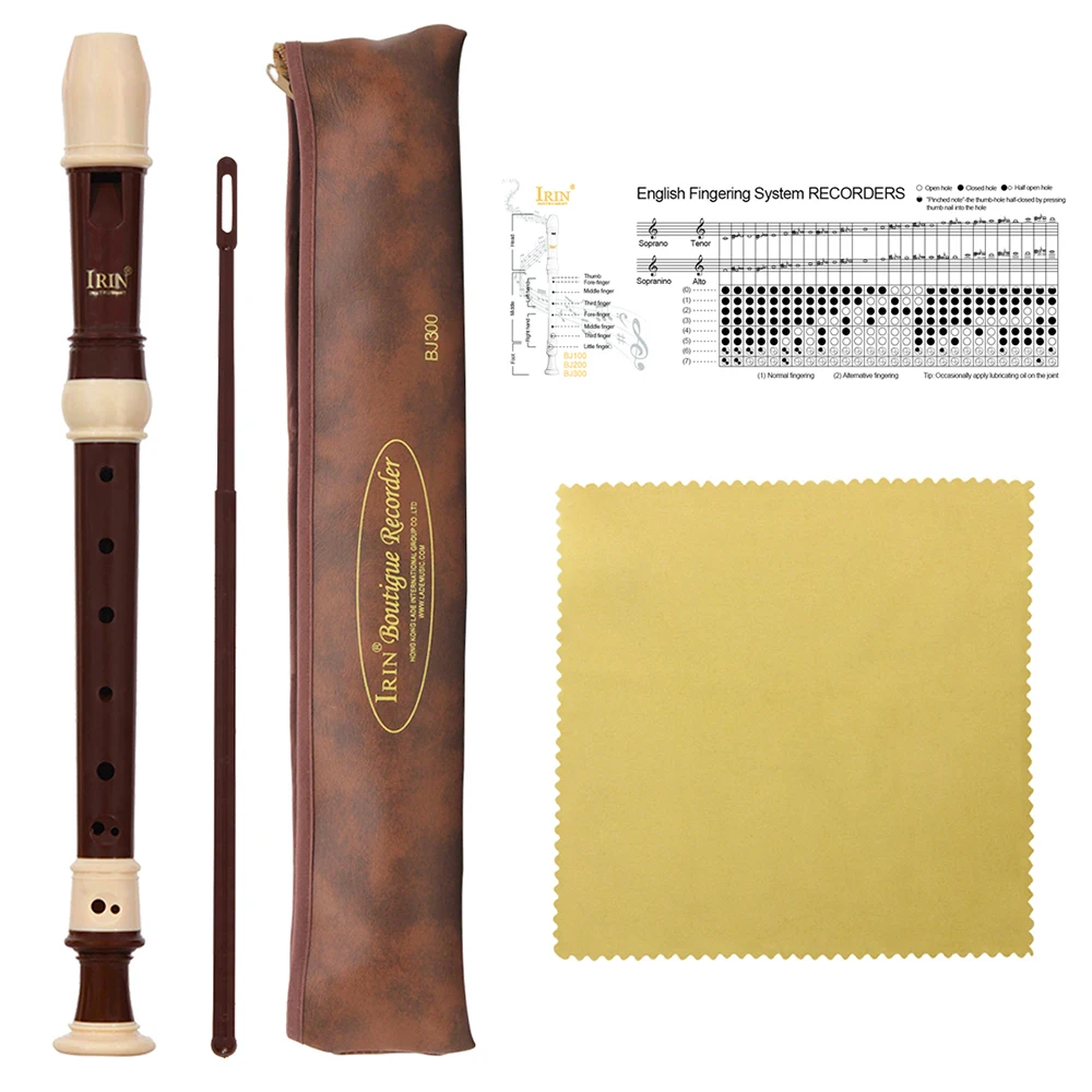 Basic learning treble flute environmentally friendly resin British Baroque clarinet 8 hole