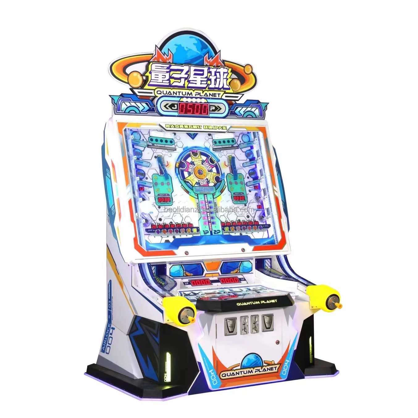 Игровой автомат с монетоприемной квантовой планетой