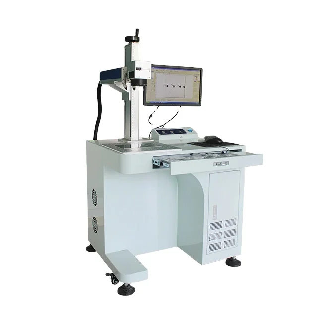 20W 30W  Raycus Fiber Laser Marking Machine ,Metal marking machine phone case marking Auto parts marking