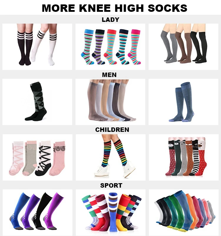 RL-A557 sporty over the knee high long tall workout athletic knee high sports socks