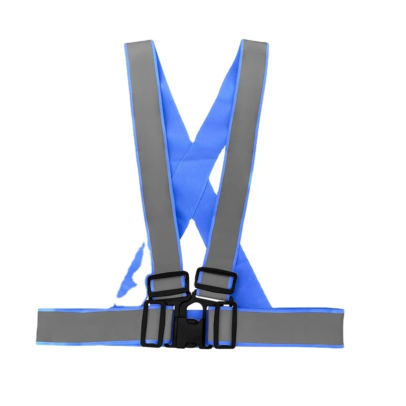 Reflective clothing running high visibility safety vest reflexsele belt in Northern Europe