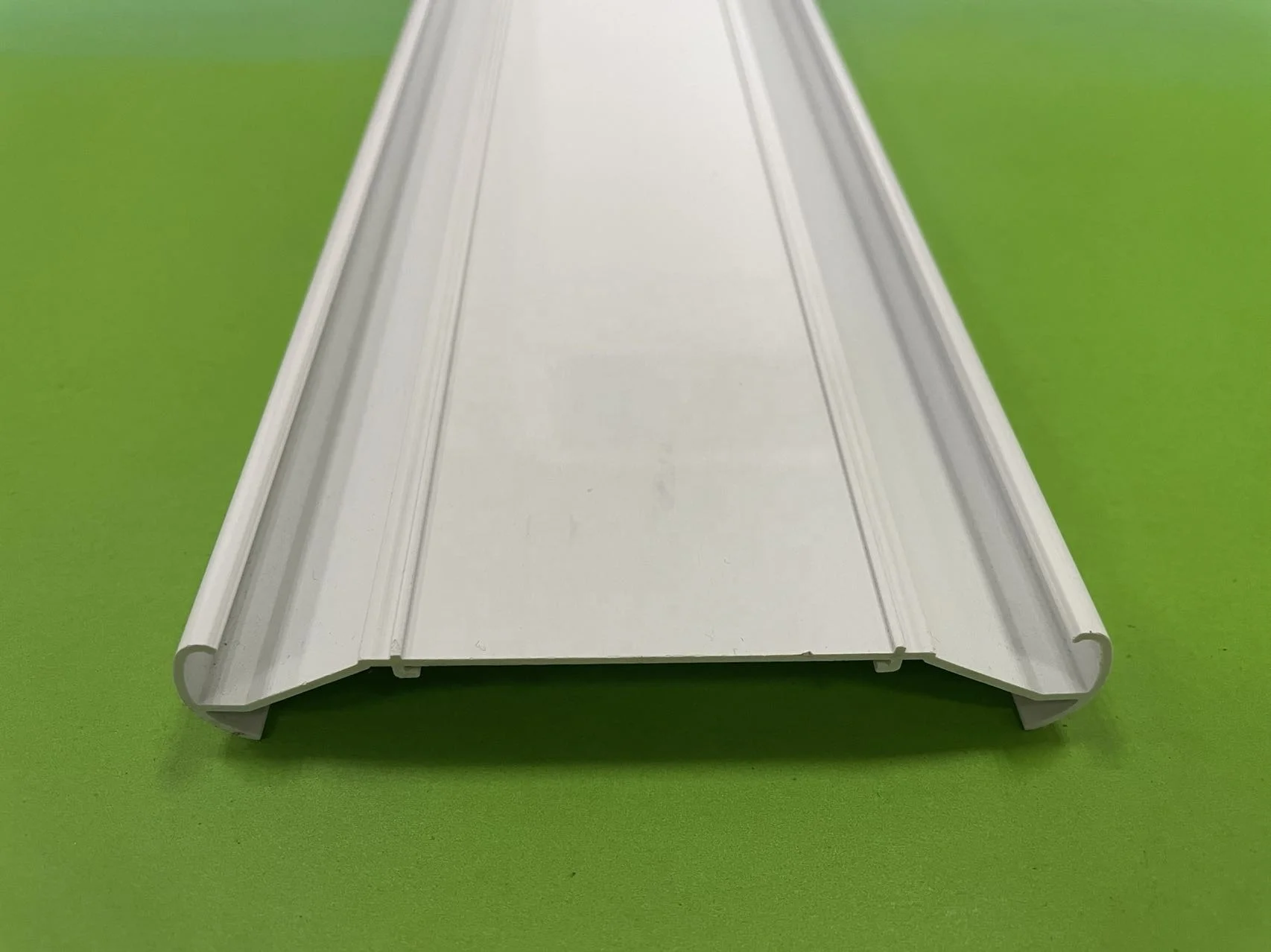 Plastic PVC extruded base for PC cover of LED light